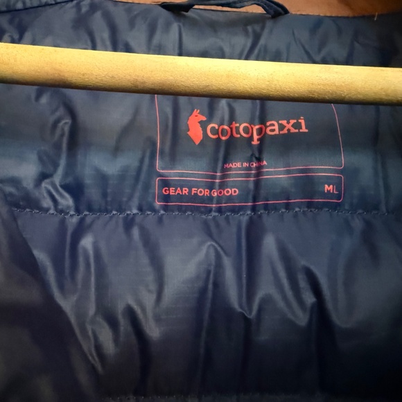 Cotopaxi Men's Fuego Down Vest Acorn Stripes - Picture 5 of 5